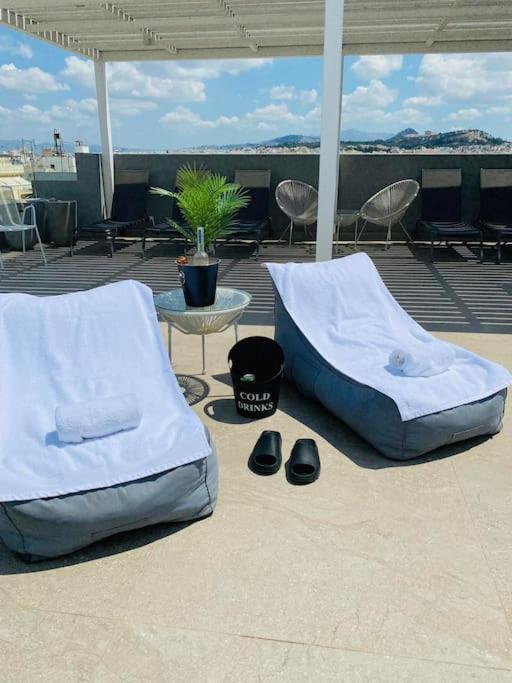 New 2Bd Aprt With Shared Rooftop Pool D3 Афіни Екстер'єр фото